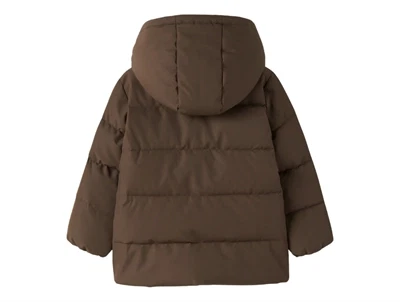Lil\' Atelier pufferjakke dark earth