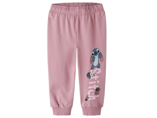 Name It sweatpants lilas med Stitch print