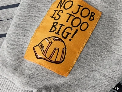 Name It sweatshirt grey melange med Tonka print