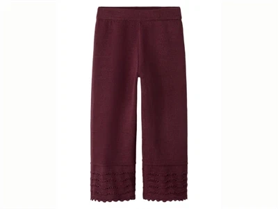 Lil' Atelier strikbukser i catawba grape