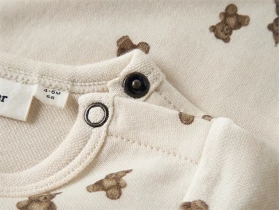 Lil\' Atelier body turtledove med små bamser