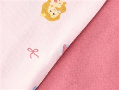 Name It undertrøje parfait pink med prinsesseprint 2-pak