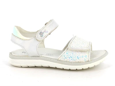 Primigi Alanis sandal snehvid med glitter