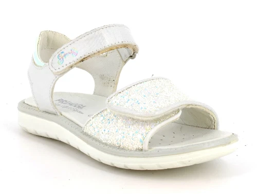 Primigi Alanis sandal snehvid med glitter