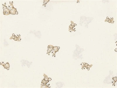 MarMar sengetøj little rabbit med små kaniner print