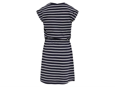 Kids ONLY black/cloud dancer stribet kjole