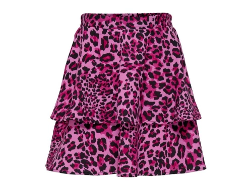 Kids ONLY fuchsia pink/leo nederdel