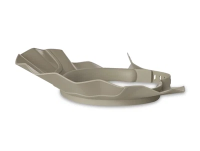 That's Mine swoop badehætte i feather grey set fra siden