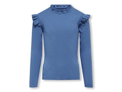 Kids ONLY provence ruffle pullover bluse