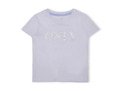 Kids ONLY purple rose silver t-shirt
