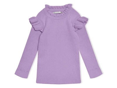 Kids ONLY mauve mist ruffle top