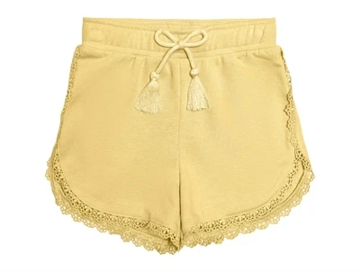 Kids ONLY lemon meringue lace sweatshorts