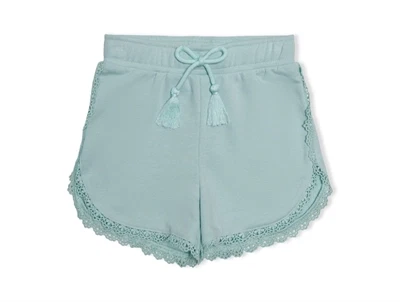 Kids ONLY pastel turquoise lace sweatshorts