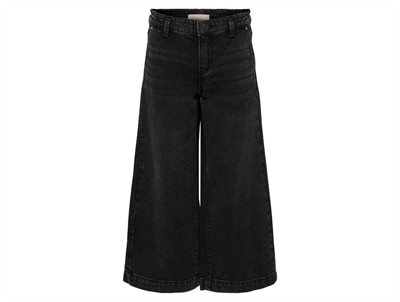 Kids ONLY wide leg jeans i washed black forfra