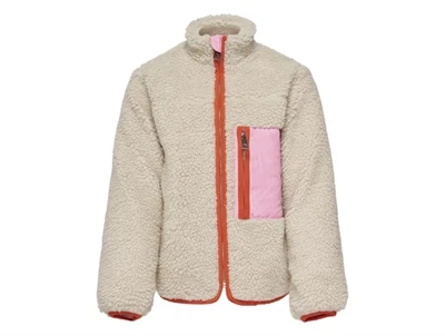 Kids ONLY eggnog/sweet lila teddy overgangsjakke