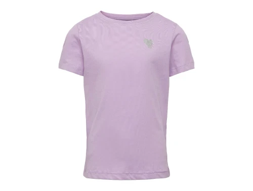 Kids ONLY lavendula logo t-shirt