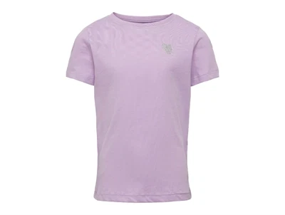 Kids ONLY lavendula logo t-shirt