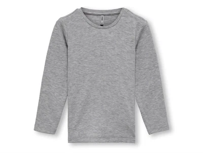 Kids ONLY light grey melange bluse
