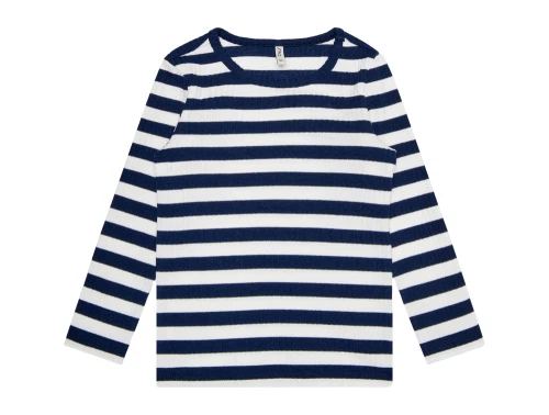 Kids ONLY patriot blue/cloud dancer stribet top