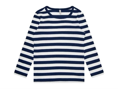 Kids ONLY patriot blue/cloud dancer stribet top