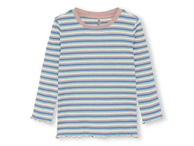 Kids ONLY rose smoke/provence stribet top
