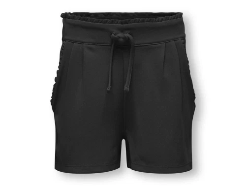 Kids ONLY black frill shorts