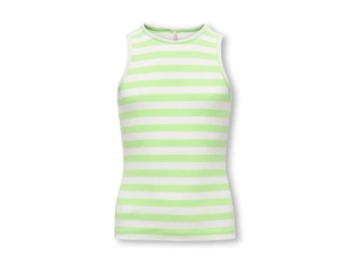 Kids ONLY yellow pear/clear sky stribet tank top