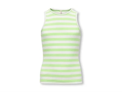 Kids ONLY yellow pear/clear sky stribet tank top