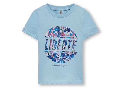 Kids ONLY clear sky liberte t-shirt
