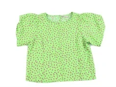 Kids ONLY summer green/w. sugar plum geo hearts printet top