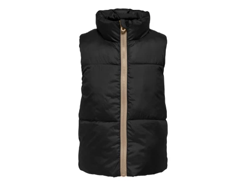 Kids ONLY black/beige vest
