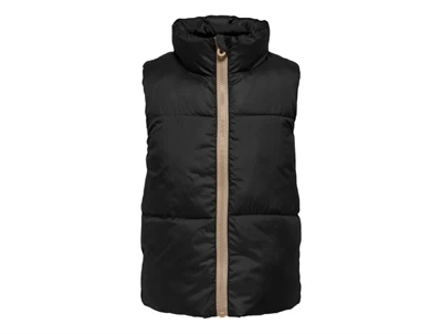 Kids ONLY black/beige vest