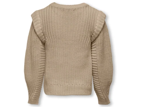 Kids ONLY humus pullover striktrøje