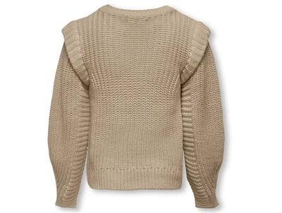 Kids ONLY humus pullover striktrøje