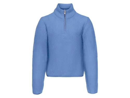 Kids ONLY grapemist zip pullover striktrøje