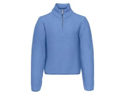 Kids ONLY grapemist zip pullover striktrøje