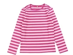 Kids ONLY fuchsia purple/pink lady stribet top