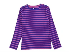 Kids ONLY bluing/fuchsia purple stribet top