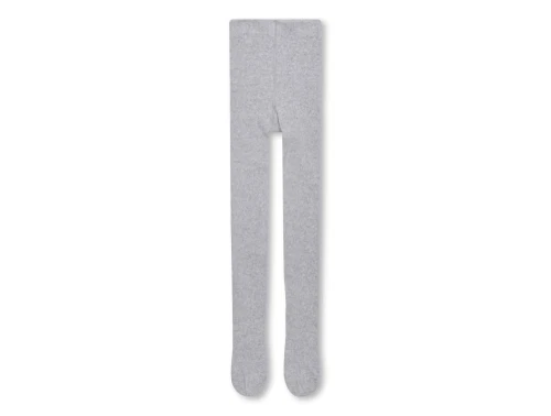 Kids ONLY ligt grey melange/silver glitter strømpebukser