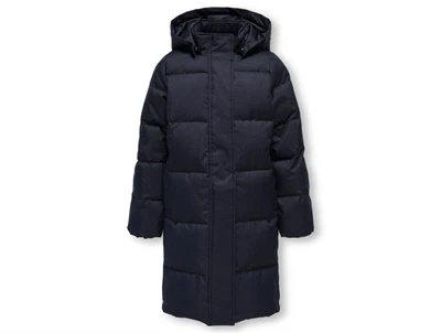 Name It puffer vinterjakke i farven night sky forfra