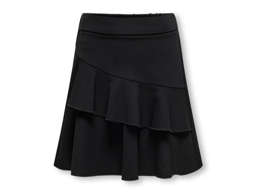 Kids ONLY black ruffle nederdel