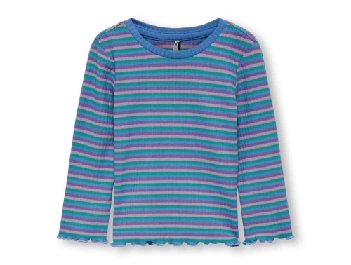 Kids ONLY provence/baltic/paisley stribet top