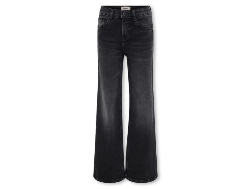 Kids ONLY wide leg jeans i washed black forfra