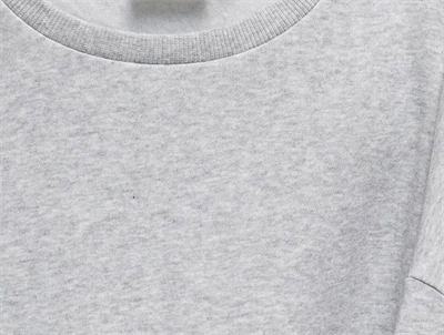 Kids ONLY sweatshirt i light grey melange detalje