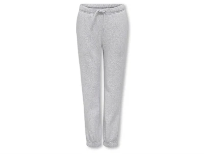 Kids ONLY sweatpants i light grey melange forfra