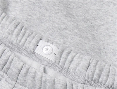 Kids ONLY sweatpants i light grey melange med justerbar elastik