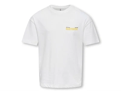 Kids Only t-shirt cloud dancer med nature print