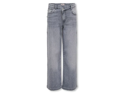 KIDS ONLY jeans medium grey med brede ben til piger