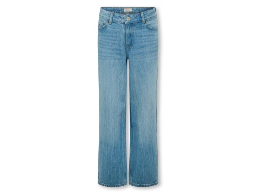 KIDS ONLY jeans medium blue med brede ben til piger