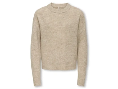 KIDS ONLY striktrøje pumice stone melange til piger